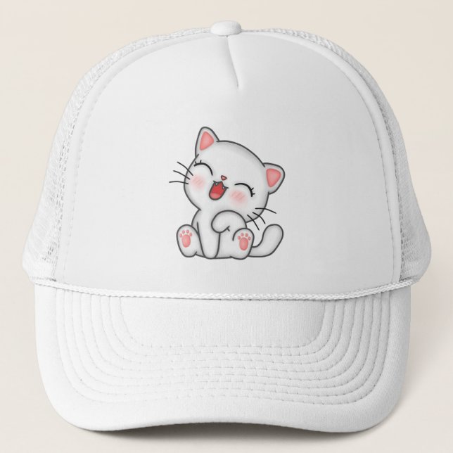 Cat Trucker Hat (Front)