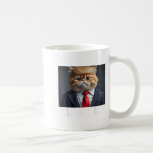 Cat Trump 9 Lives Baby Men Women Coffee Mug