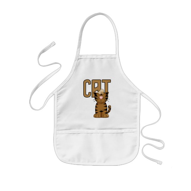 Cat Tshirts and Gifts Kids Apron (Front)
