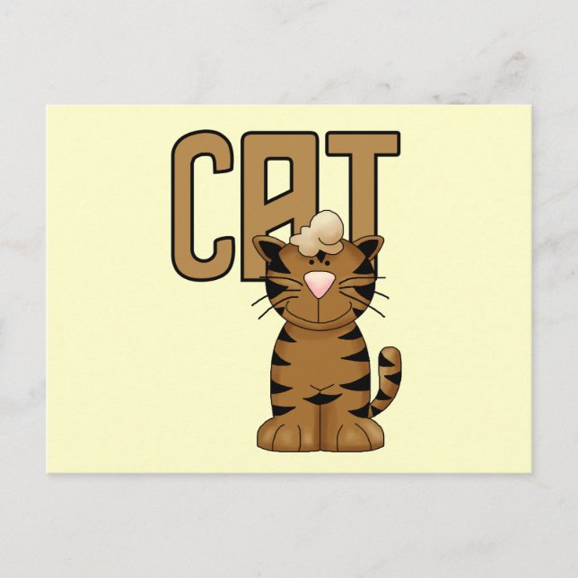 Cat Tshirts and Gifts Postcard (Front)