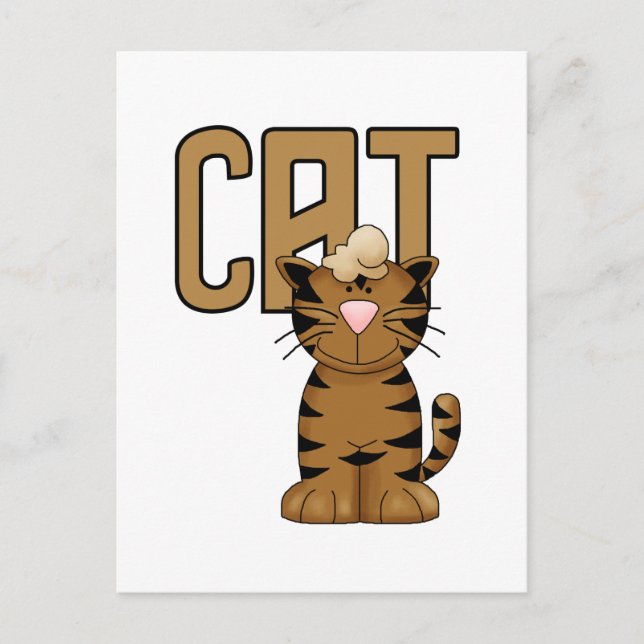Cat Tshirts and Gifts Postcard (Front)