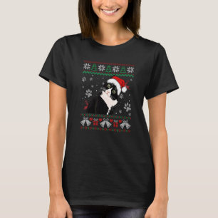 Cat Ugly Christmas Kitten Santa Hat Xmas Cat T-Shirt
