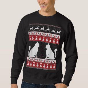 Cat Ugly Christmas Sweater Xmas