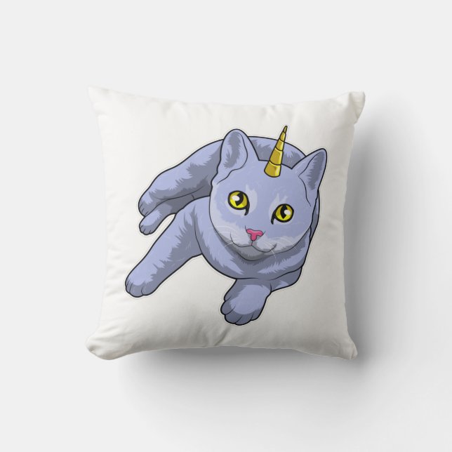 Cat Unicorn Cushion (Front)