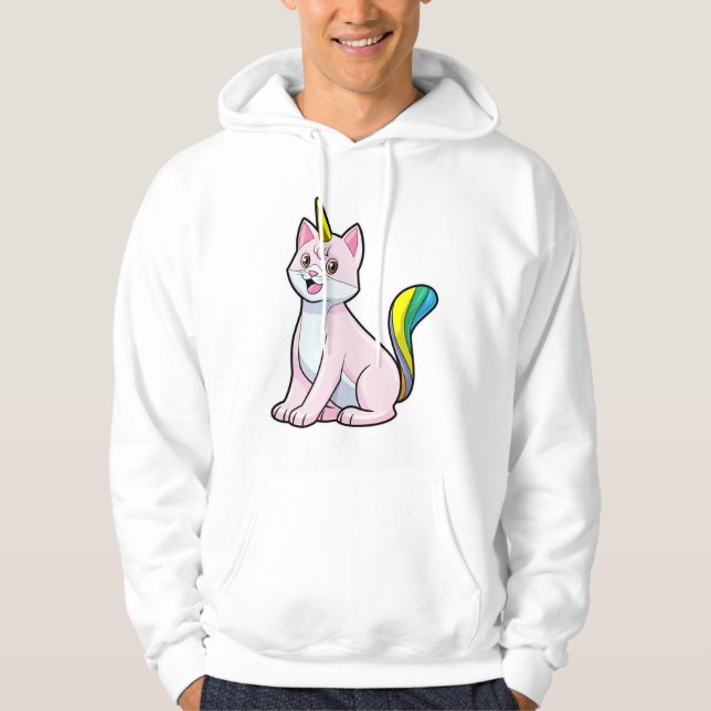 Cat Unicorn Hoodie (Front)