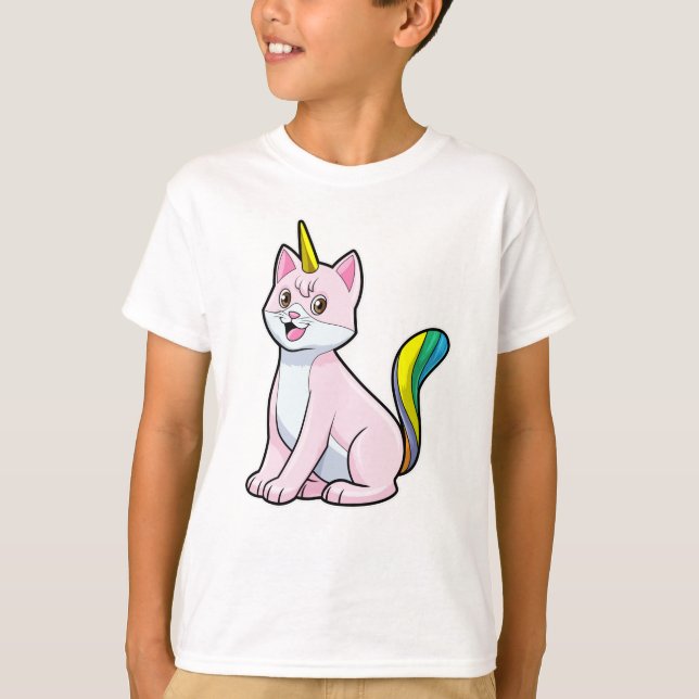 Cat Unicorn T-Shirt (Front)