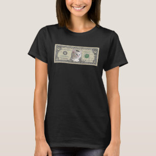 Cat  Unique Dollar Bill Money Kitten Enthusiast No T-Shirt