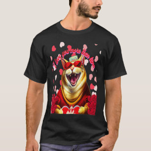 Cat Valentine I love you more than tuna Valentine' T-Shirt
