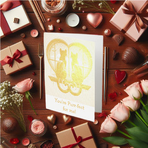 Cat Valentine's beautiful  Foil Card