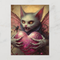 Cat Vampire Fairy Pink Heart Brambles