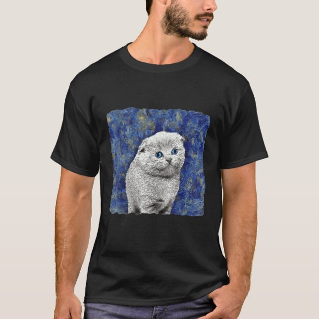 Cat Van Gosh 1 T-Shirt (Front)