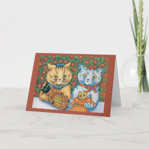 Cat Vintage Card