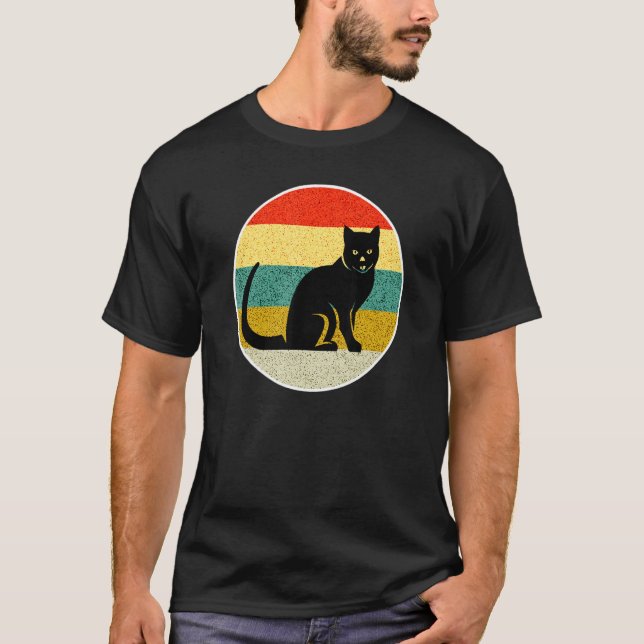 Cat Vintage T-Shirt (Front)