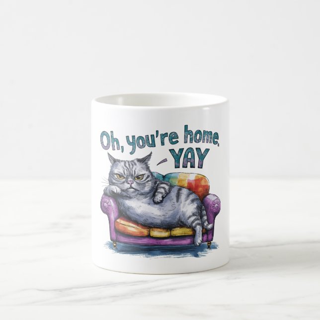 Cat vs. Humanity Mug – Another Problem Brewed (Center)