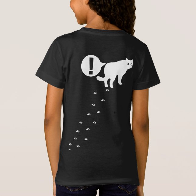Cat_Walking T-Shirt (Back)