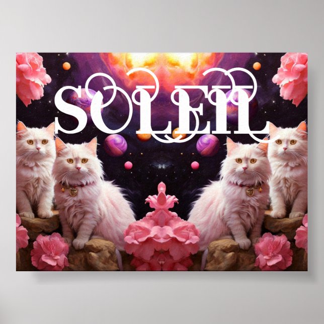 Cat Wall Art for Cat Lovers (Front)