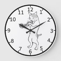 Cat Wall Clock