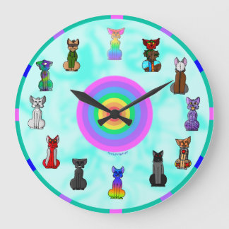 Cat Wall Clock