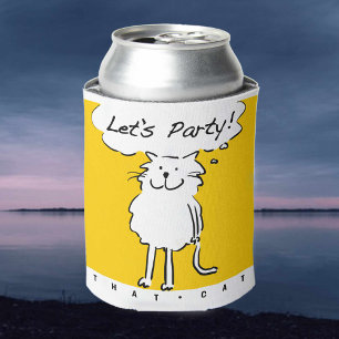 Cat Wants to have a party! Can Cooler
