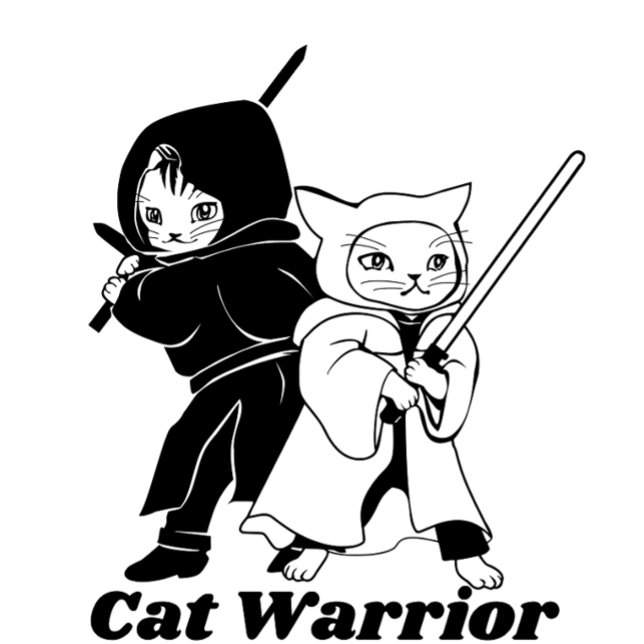 cat warrior ladies t-shirt (Creator Uploaded)