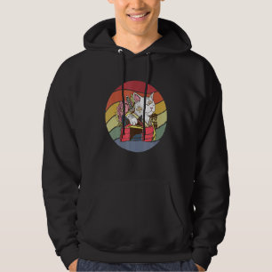 Cat Warrior Samurai Hoodie