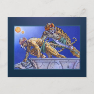 Cat Warriors Postcard