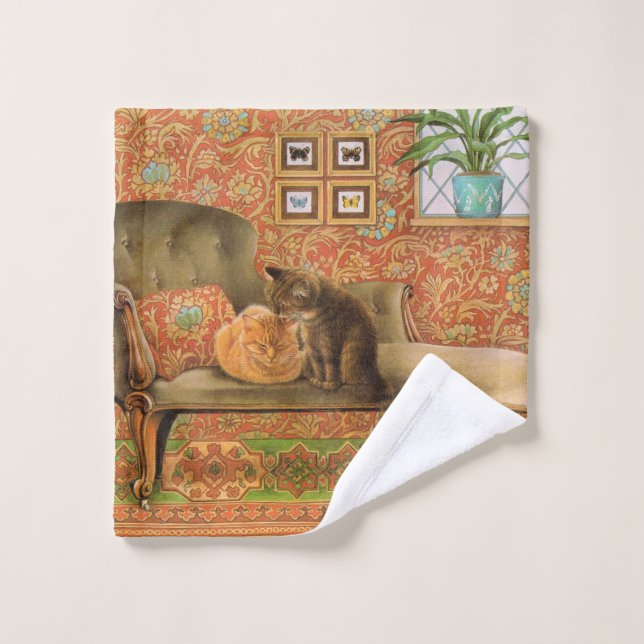 CAT WASH CLOTH (Wash Cloth)