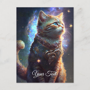 Cat Watcher. Postcard