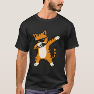 Cat Wearing Sunglasses Dabbing T-Shirt