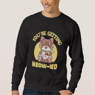 Cat Wedding Sweatshirt