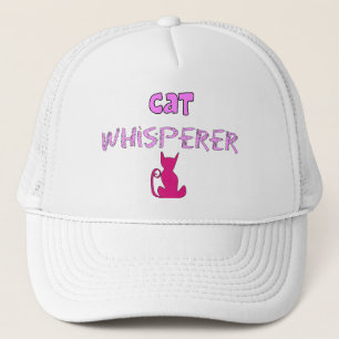 "Cat Whisperer" Cat Lover Gifts Trucker Hat