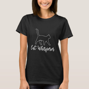 Cat Whisperer Cat Owner Cat Animal Owner Pets Ki T-Shirt