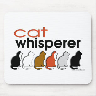 Cat Whisperer Mouse Pad
