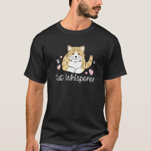 Cat Whisperer Retro Graphic Cat Owner Cat Pets Cat T-Shirt