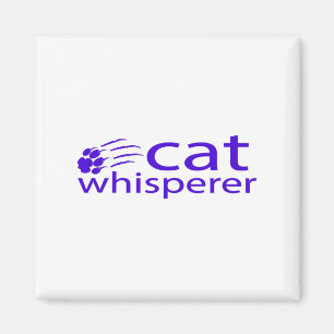 Cat Whisperer T Shirt Gift For Cat Lovers For Men Magnet