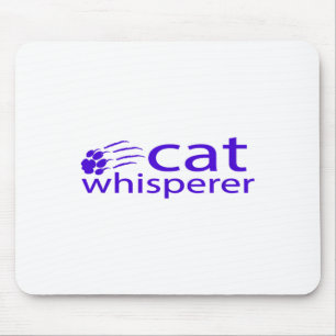 Cat Whisperer T Shirt Gift For Cat Lovers For Men Mouse Pad