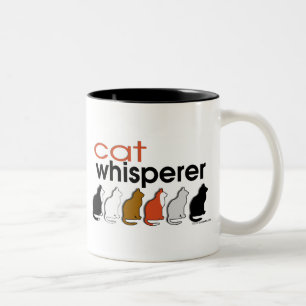 Cat Whisperer Two-Tone Coffee Mug
