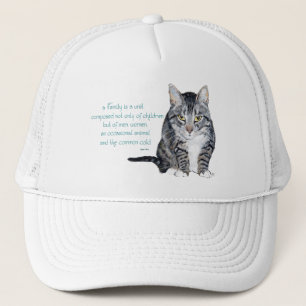 Cat Wisdom - Family Dynamics Trucker Hat