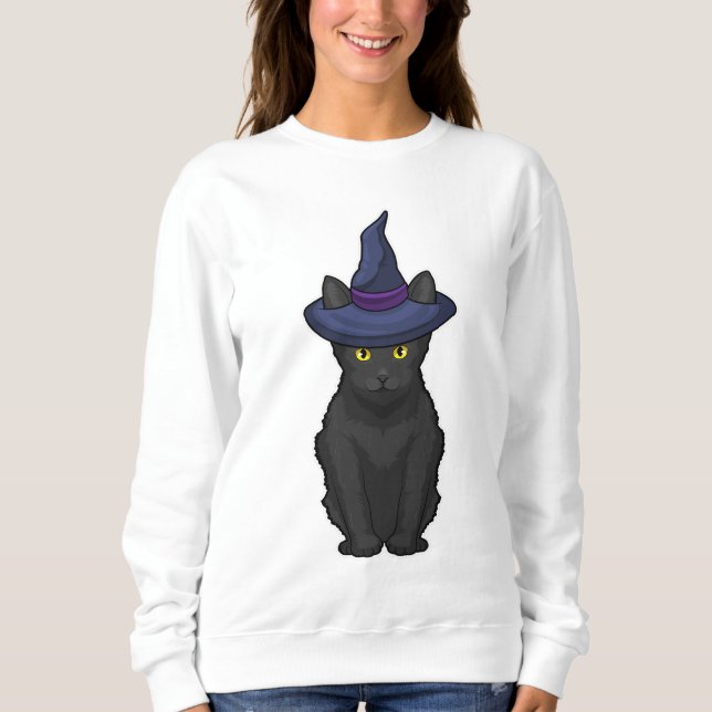 Cat Witch Sweatshirt (Front)