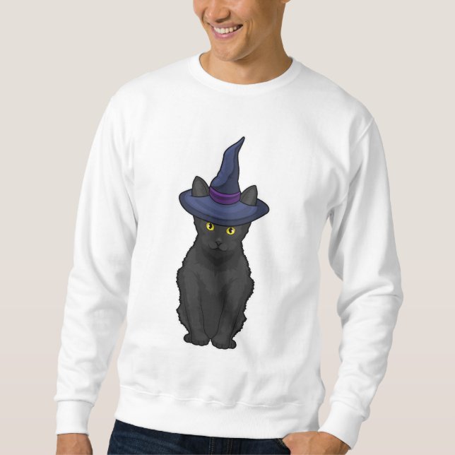 Cat Witch Sweatshirt (Front)