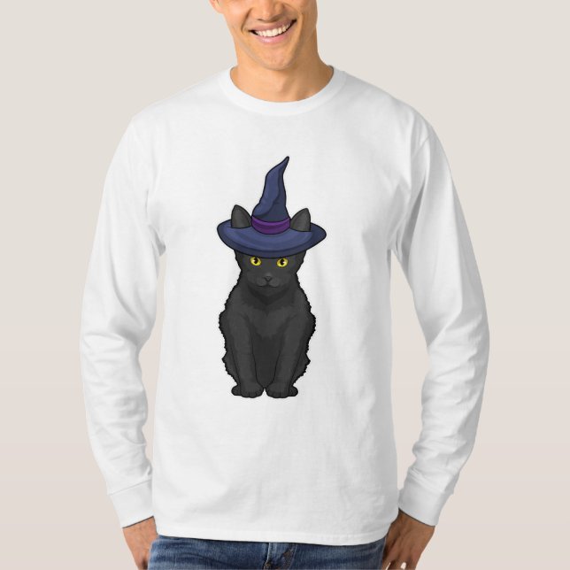Cat Witch T-Shirt (Front)