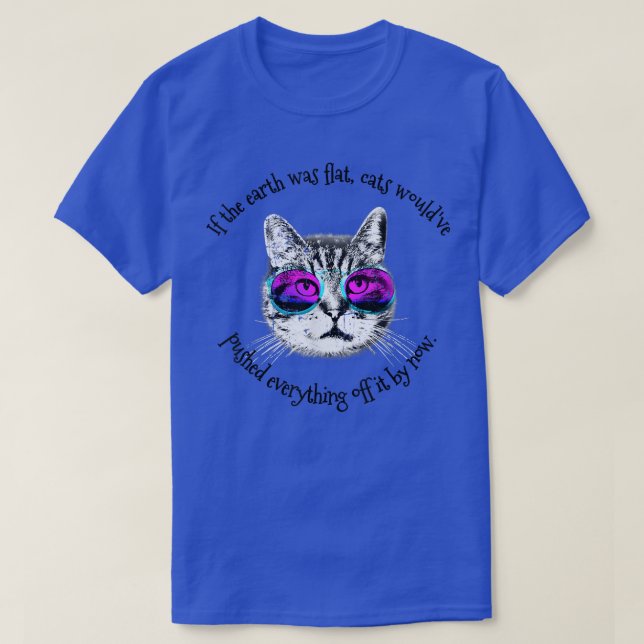 Cat With A Bad Attitude  T-Shirt (Design Front)