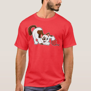 Cat with Ball of Wool T-Shirt