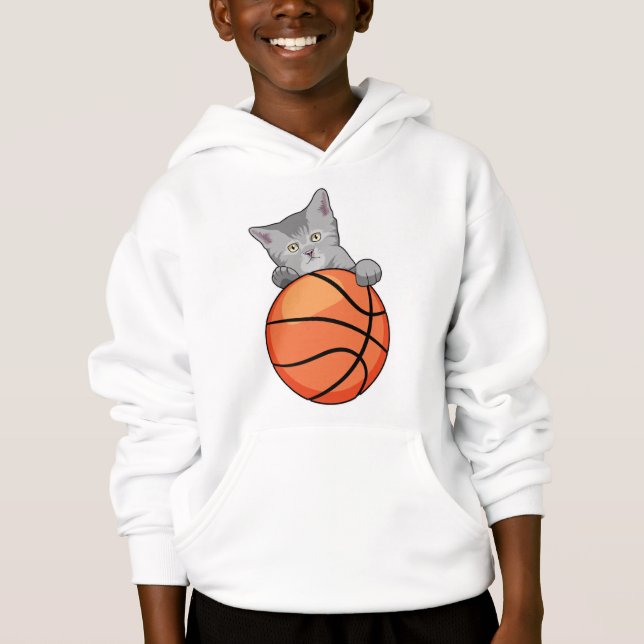 Cat with Basketball (Front)