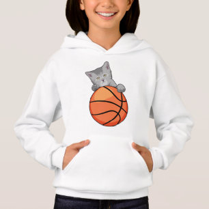 Cat with Basketball