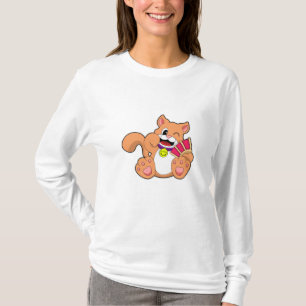 Cat with Bell T-Shirt