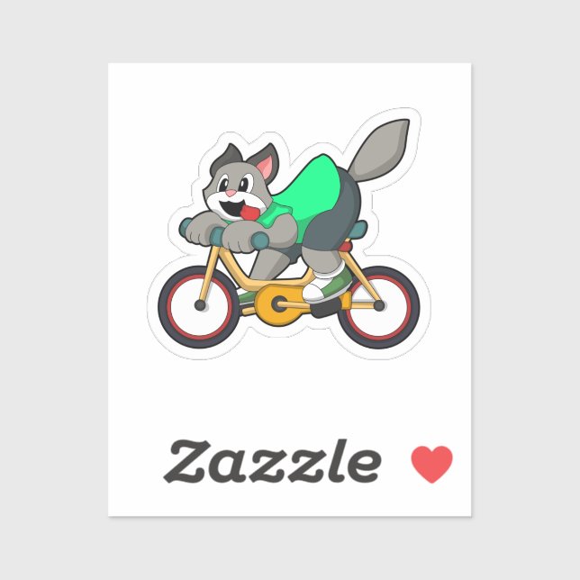 Cat with Bicycle (Sheet)
