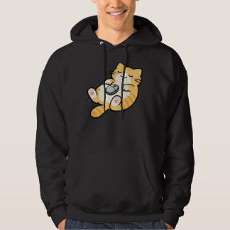Cat with Computer Mouse Hoodie