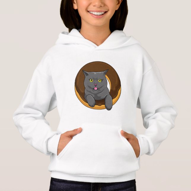 Cat with Donut (Front)