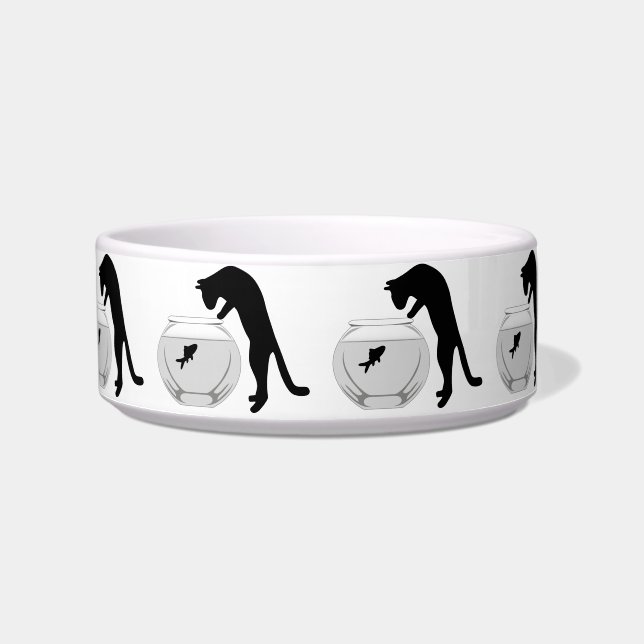 Cat with Fish Bowl (Front)